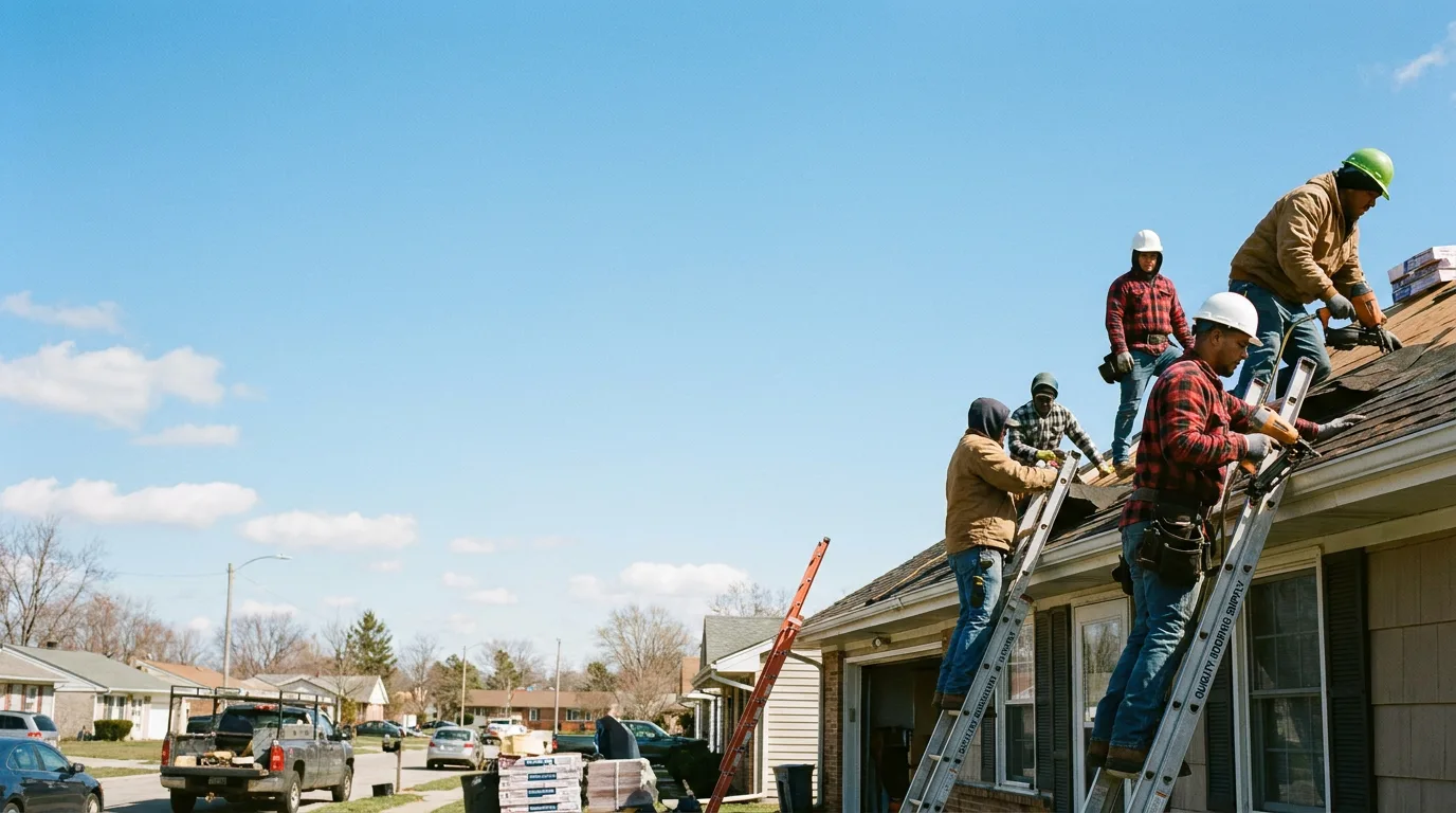 Roofing in State Road, NC near me